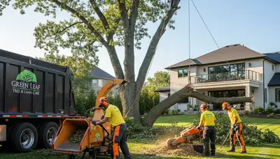 Professional lawn care and tree removal service in Milwaukee, WI by Chop Chop Tree experts