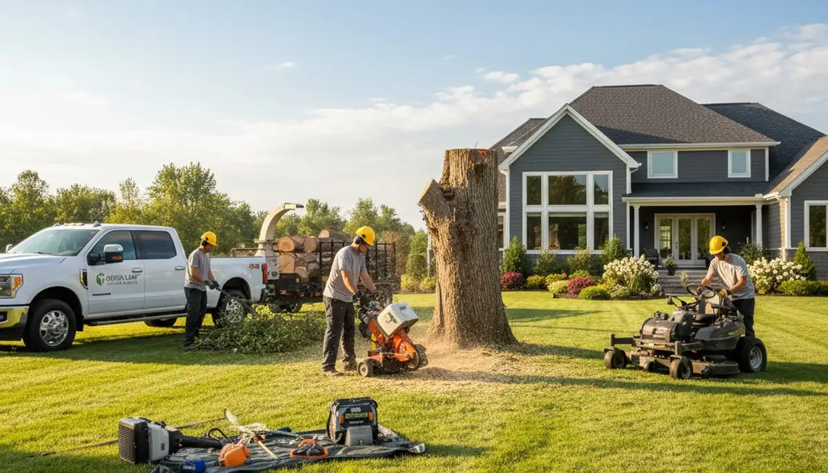 Professional lawn care and tree removal service in Milwaukee, WI by Chop Chop Tree