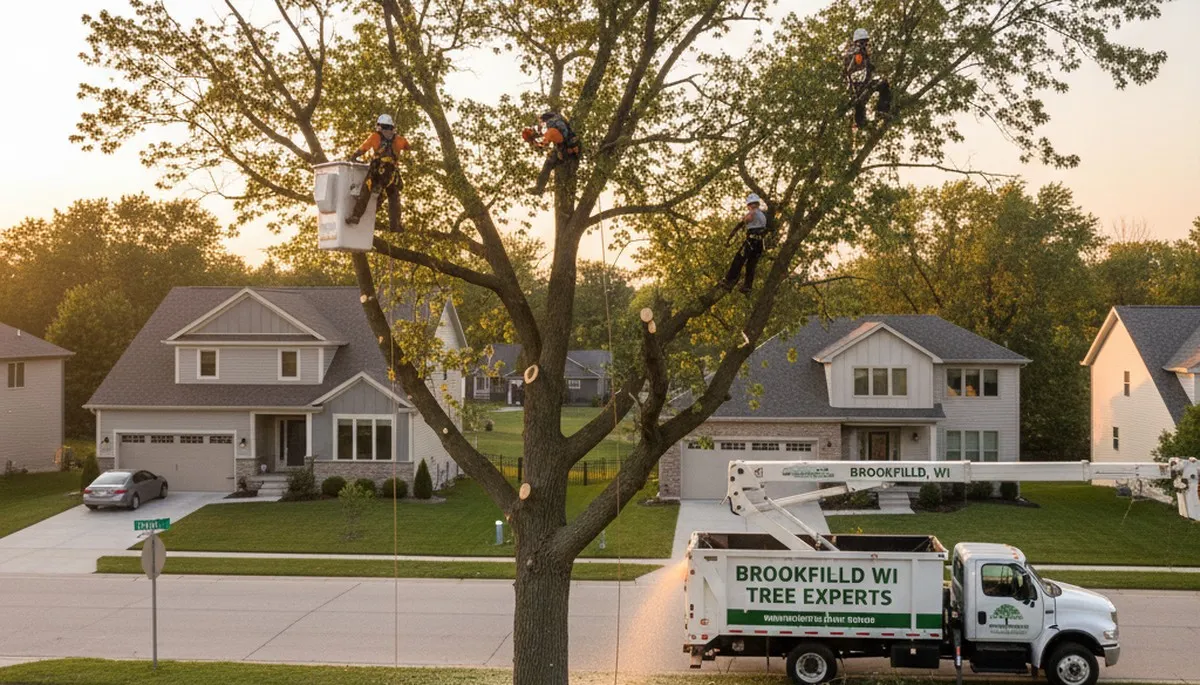 Professional tree removal service in Milwaukee WI by certified arborists