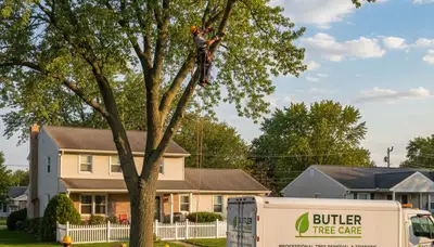 Professional tree removal service in Milwaukee WI by expert arborists