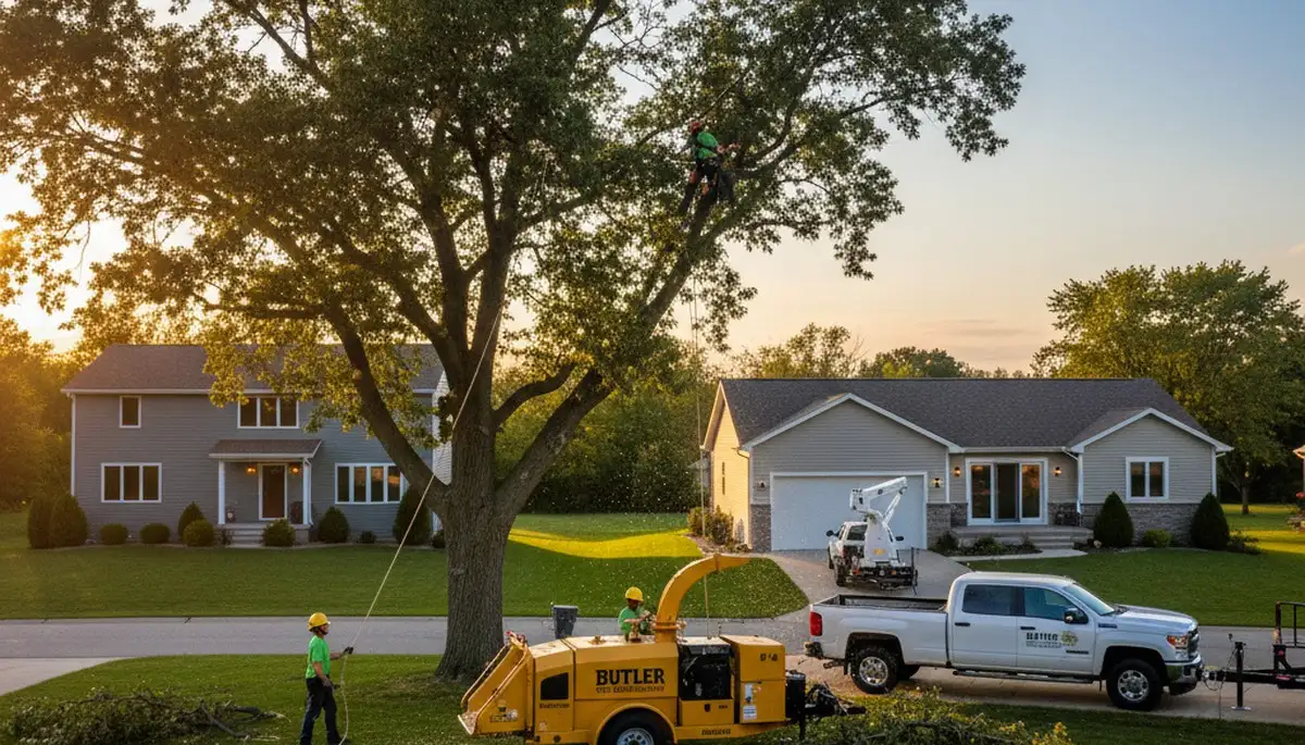 Professional tree removal service in Milwaukee WI by certified arborists