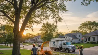 Professional tree removal service in Milwaukee WI by certified arborists
