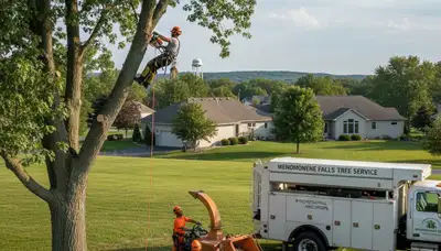 Professional tree removal service in Milwaukee WI by certified arborists