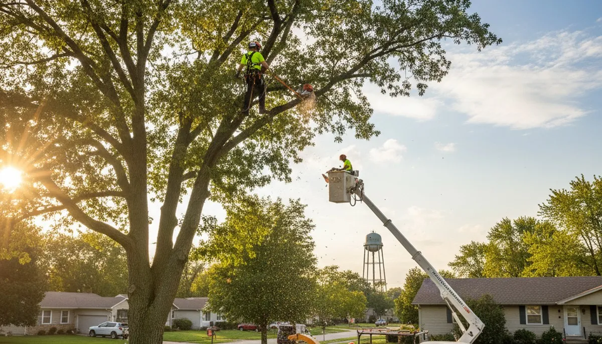 Professional tree removal service in Milwaukee WI by certified arborists at TreeTrimmingMilwaukeeWI